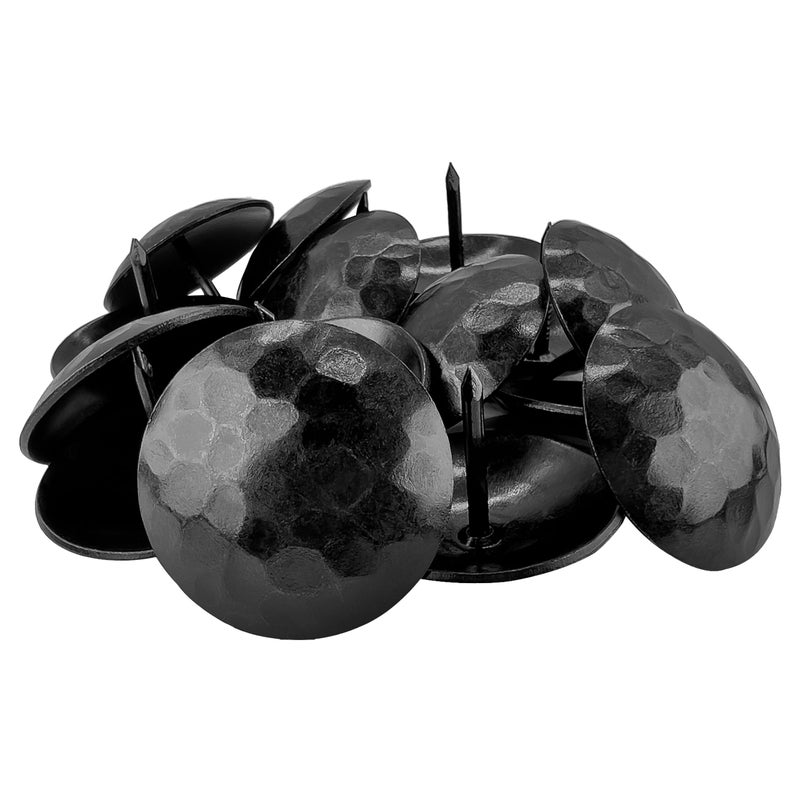 50 عبوة من Sidco Supply - 1.5 بوصة من الحديد Clavos - مسامير زخرفية - مسامير تنجيد - Clavos - لمسة ريفية مزخرفة عتيقة لأظافر أثاث باب الحظيرة الخشبية - Image 1